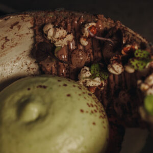 Dessert gastronomique Mêts-Tissés